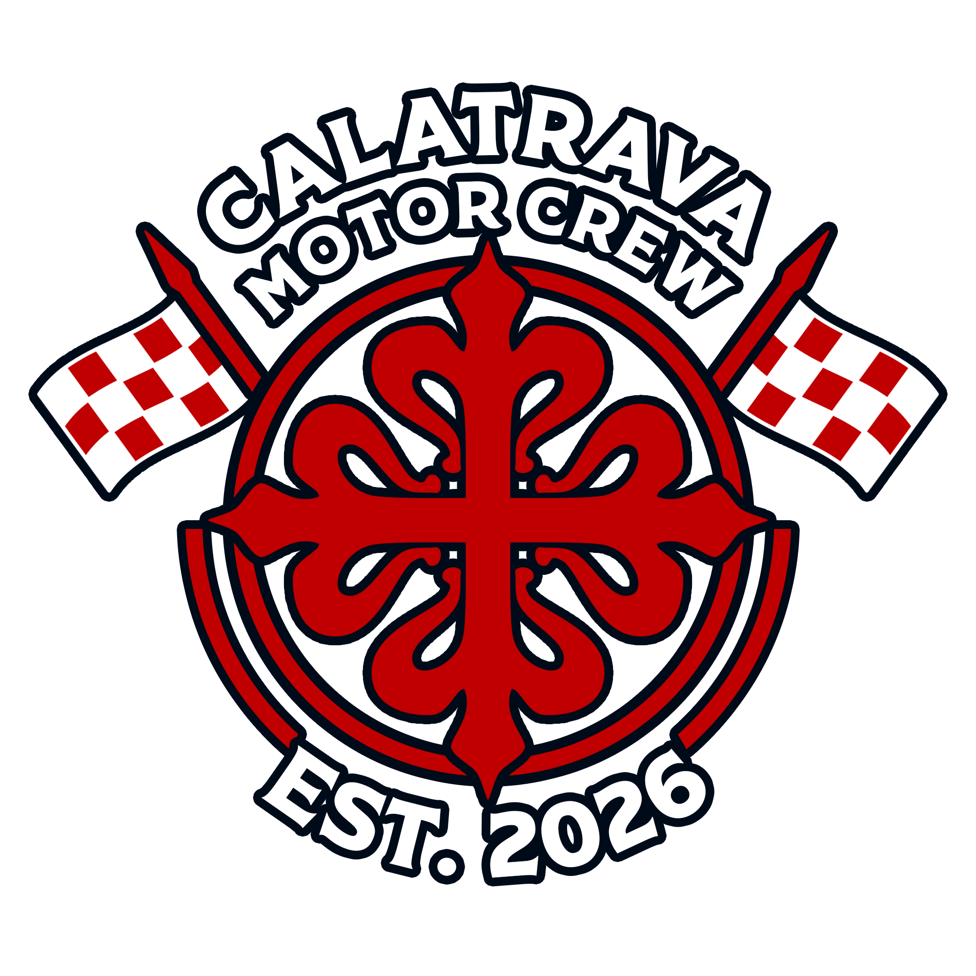 Logotipo Calatrava Motor Crew